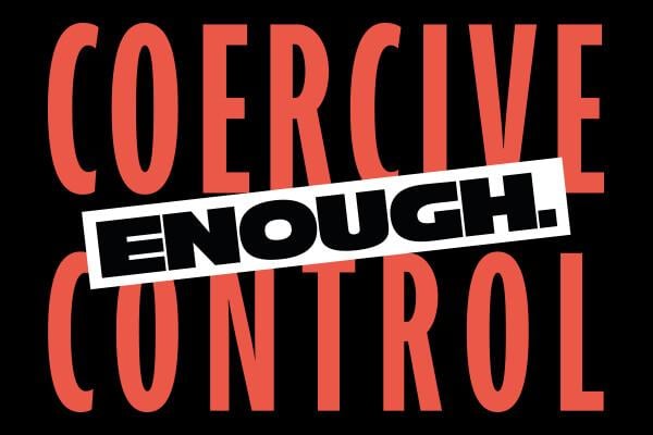 Thumbnail of Coercive Control typographic poster