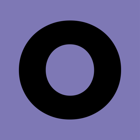 Osgoi bod yn ddistaw the letter O